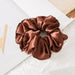 Wholesale white cloth hair bands JDC-HS-h401 Hair Scrunchies 妙德 Red brown Wholesale Jewelry JoyasDeChina Joyas De China