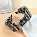 Wholesale Wide Side Bow Suede Plaid Fabric Headband JDC-HD-O375 Headband 潮炫 5 Wholesale Jewelry JoyasDeChina Joyas De China