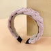 Wholesale wool knitted braided headband JDC-HD-O374 Headband 潮炫 Wholesale Jewelry JoyasDeChina Joyas De China