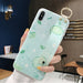 Wholesale Wristband Holder Shockproof Silicone Phone Case for iPhone JDC-PC-Yinuo002 phone case 一诺 green iPhone12mini 5.4 Wholesale Jewelry JoyasDeChina Joyas De China