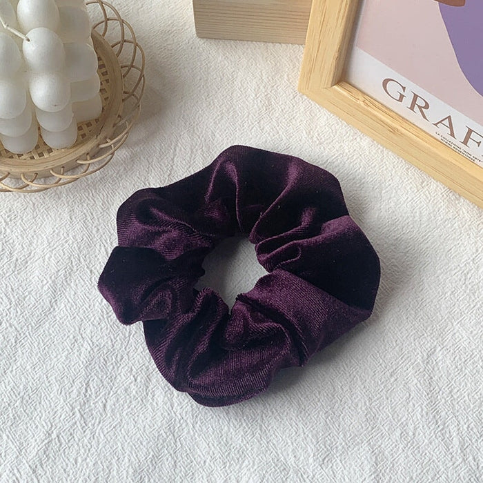 Wholesale yellow cloth hair bands JDC-HS-h410 Hair Scrunchies 妙德 Wholesale Jewelry JoyasDeChina Joyas De China