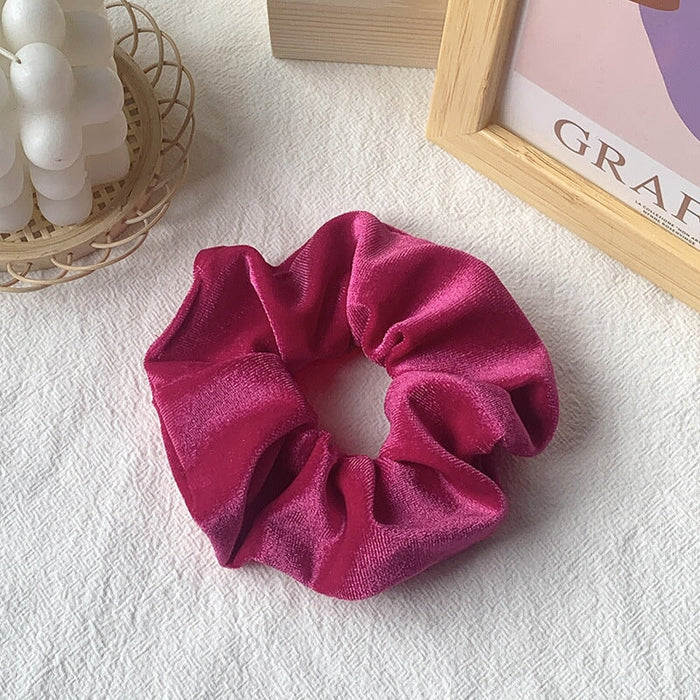 Wholesale yellow cloth hair bands JDC-HS-h410 Hair Scrunchies 妙德 Wholesale Jewelry JoyasDeChina Joyas De China