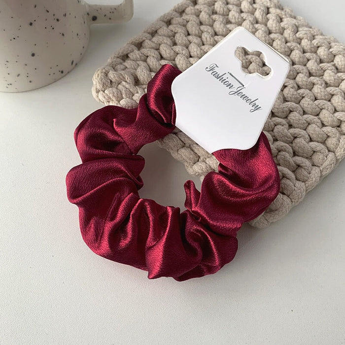 Wholesale yellow cloth hair circle JDC-HS-h405 Hair Scrunchies 妙德 6 Wholesale Jewelry JoyasDeChina Joyas De China