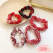 Wholesale yellow cotton and linen hair bands JDC-HS-h404 Hair Scrunchies 妙德 Wholesale Jewelry JoyasDeChina Joyas De China