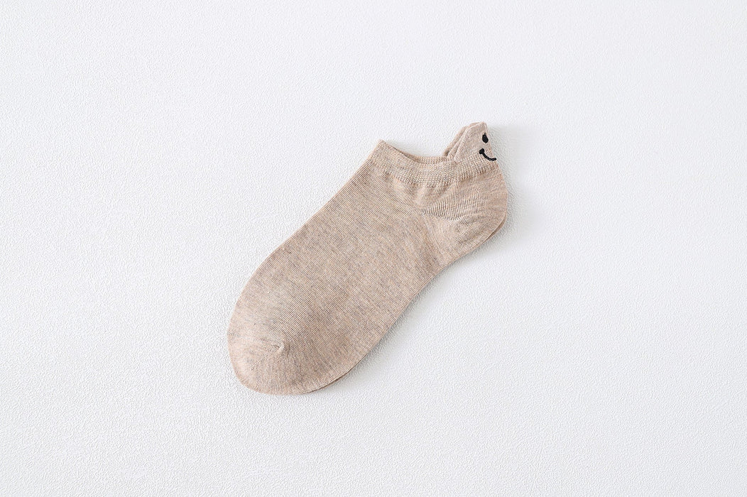 Wholesale yellow cotton socks JDC-SK-Qihen003 Sock 圻恒 grey one size Wholesale Jewelry JoyasDeChina Joyas De China