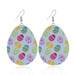 Wholesale yellow PU leather Earrings JDC-ES-ZL014 Earrings 钻拉 Egg 4 Wholesale Jewelry JoyasDeChina Joyas De China