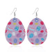 Wholesale yellow PU leather Earrings JDC-ES-ZL014 Earrings 钻拉 Egg 5 Wholesale Jewelry JoyasDeChina Joyas De China