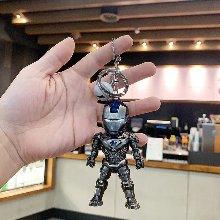 Wholesale Zinc Alloy Iron Man Spiderman Keychain (F)JDC-KC-Aolong014 Keychains 傲龙 Wholesale Jewelry JoyasDeChina Joyas De China