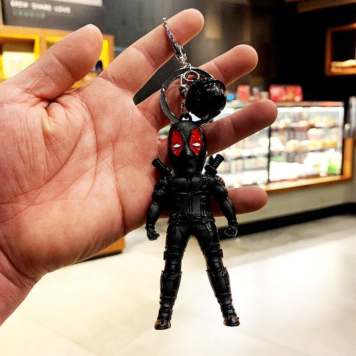 Wholesale Zinc Alloy Iron Man Spiderman Keychain (F)JDC-KC-Aolong014 Keychains 傲龙 death waiter Wholesale Jewelry JoyasDeChina Joyas De China