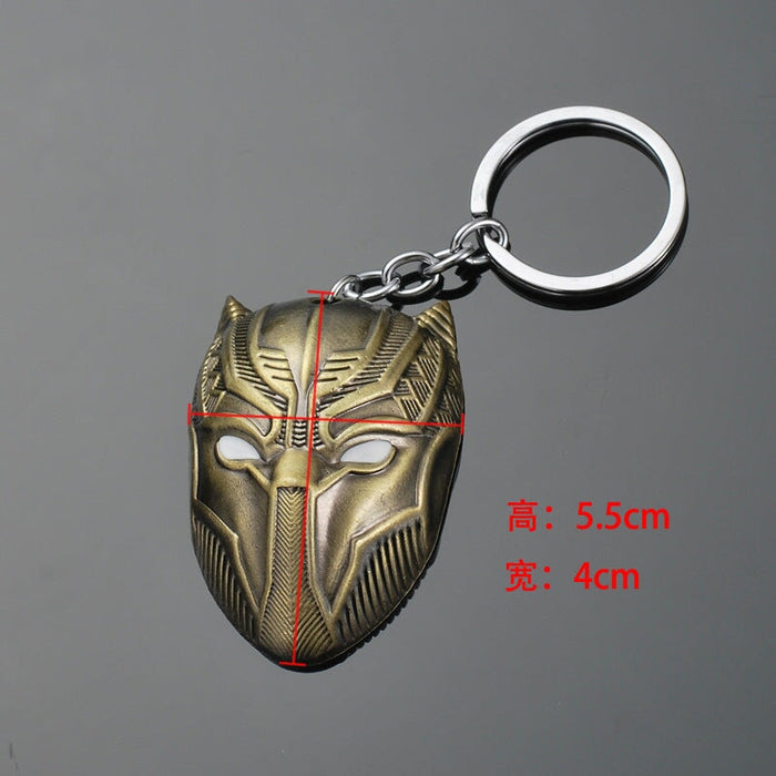 Wholesale Zinc Alloy Mask Keychain (F) MOQ≥2 JDC-KC-XinS006 Keychains 新尚 Wholesale Jewelry JoyasDeChina Joyas De China