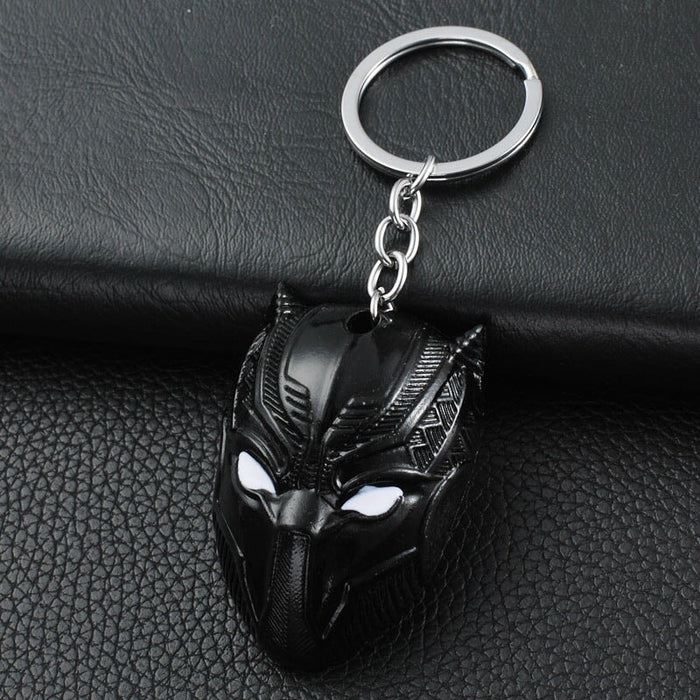 Wholesale Zinc Alloy Mask Keychain (F) MOQ≥2 JDC-KC-XinS006 Keychains 新尚 black Wholesale Jewelry JoyasDeChina Joyas De China