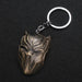 Wholesale Zinc Alloy Mask Keychain (F) MOQ≥2 JDC-KC-XinS006 Keychains 新尚 copper color Wholesale Jewelry JoyasDeChina Joyas De China