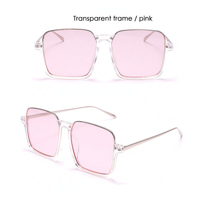 Wholesale Metal Lower Half Frame Square Sunglasses JDC-SG-BoY008