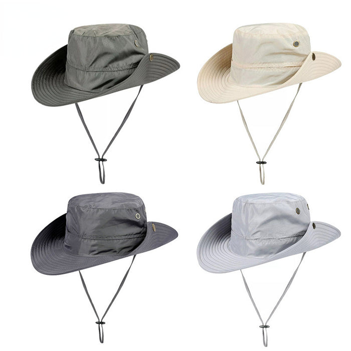 Wholesale summer fisherman hat men mountaineering quick dry sun protection hat JDC-FH-SenW001