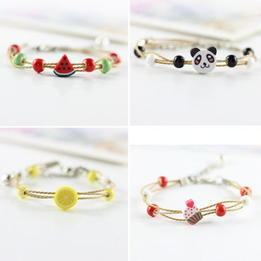 Jewelry WholesaleWholesale cartoon bear cute couple sister Bracelet JDC-BT-MDD001 Bracelet 萌豆豆 %variant_option1% %variant_option2% %variant_option3%  Factory Price JoyasDeChina Joyas De China