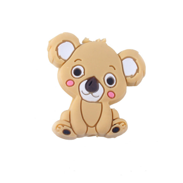 Wholesale 3cm Silicone Koala Beads JDC-BDS-Baoqin009