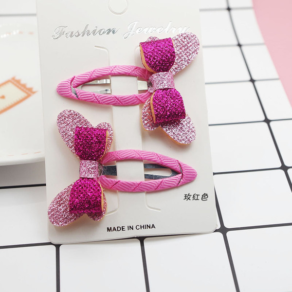 Wholesale Hair Clips Candy bow lovely cloth hairpin JDC-HC-MiYu013