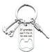 Jewelry WholesaleWholesale Corkscrew Father's Day Metal Keychain JDC-KC-GangGu026 Keychains 钢古 %variant_option1% %variant_option2% %variant_option3%  Factory Price JoyasDeChina Joyas De China