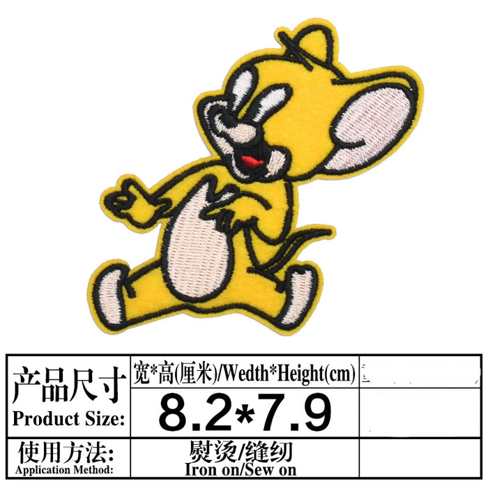 Wholesale Embroidered Cloth Sticker Decal Cartoon (F) JDC-EBY-Lide009