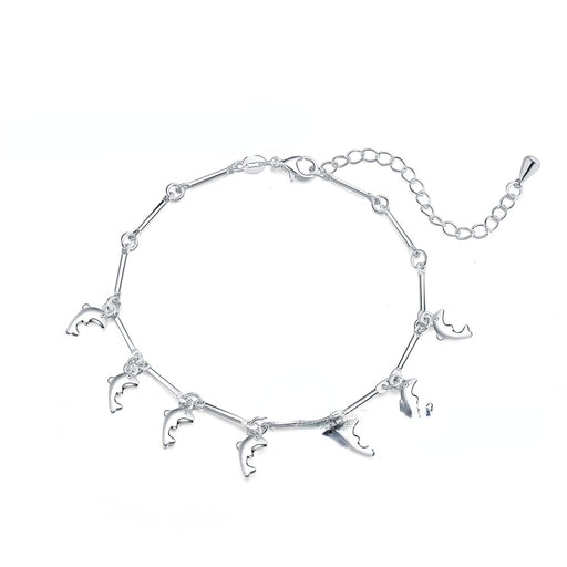 Jewelry WholesaleWholesale Hanging Dolphin Ladies Bracelet Jewelry JDC-BT-JinSH006 Bracelet 金石湖 %variant_option1% %variant_option2% %variant_option3%  Factory Price JoyasDeChina Joyas De China