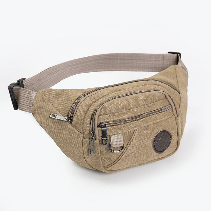 Jewelry WholesaleWholesale canvas large capacity fanny pack JDC-SD-Hedao003 Shoulder Bags 和道 %variant_option1% %variant_option2% %variant_option3%  Factory Price JoyasDeChina Joyas De China