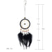 Jewelry WholesaleWholesale Feather Cotton Wire Iron Hoop Dreamcatcher JDC-DC-BGN005 Dreamcatcher 布谷鸟 %variant_option1% %variant_option2% %variant_option3%  Factory Price JoyasDeChina Joyas De China