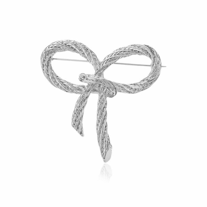 Wholesale Brooches Alloy Bow Twist JDC-BC-Jingjie001