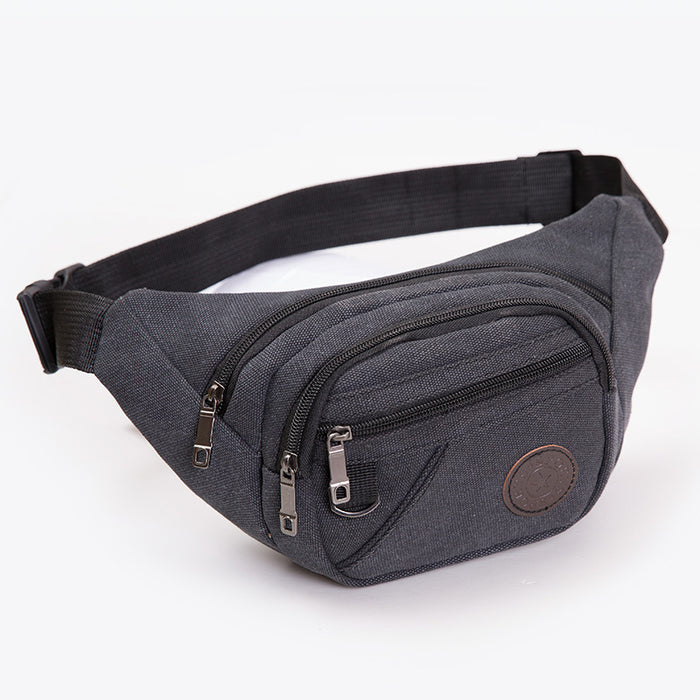 Wholesale canvas large capacity fanny pack JDC-SD-Hedao003