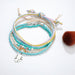 Jewelry WholesaleWholesale hand woven colorful thread rope rice beads leaves rainbow Anklets JDC-AS-C130 Anklet 陌茗 %variant_option1% %variant_option2% %variant_option3%  Factory Price JoyasDeChina Joyas De China