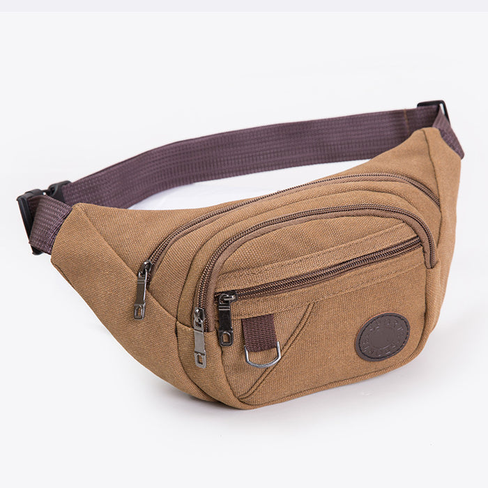 Wholesale canvas large capacity fanny pack JDC-SD-Hedao003