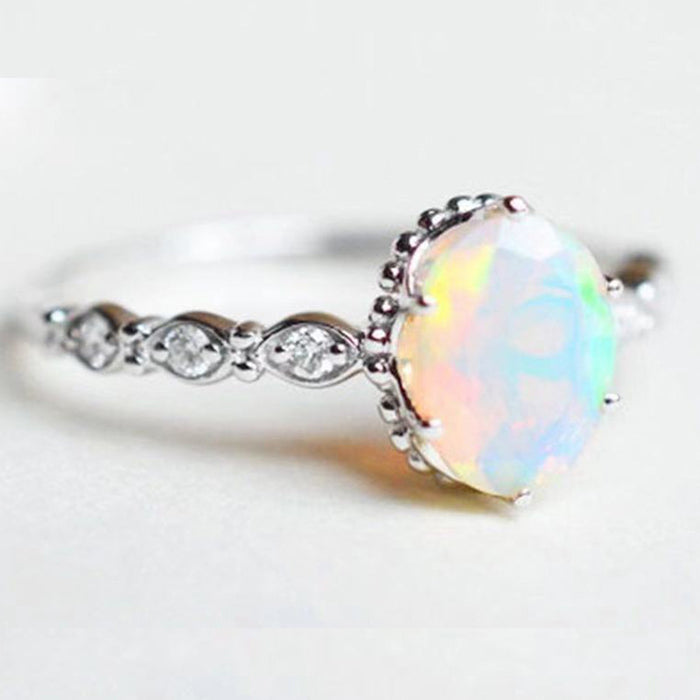 Wholesale opal opal rings JDC-RS-ChenR055