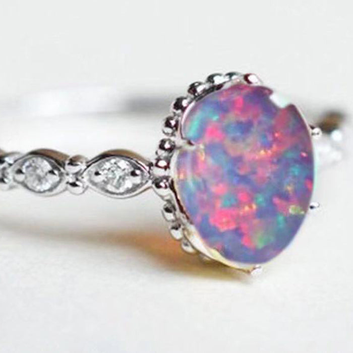 Wholesale opal opal rings JDC-RS-ChenR055