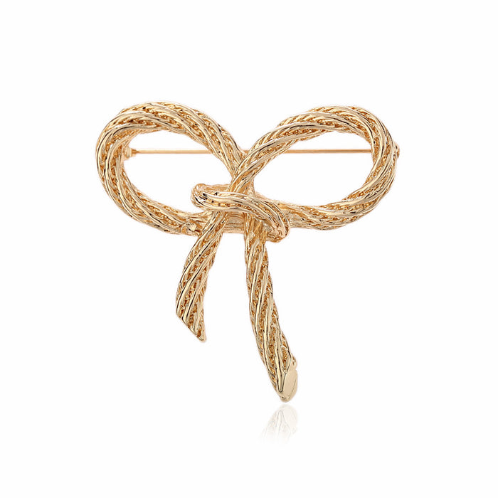 Wholesale Brooches Alloy Bow Twist JDC-BC-Jingjie001