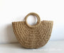 Jewelry WholesaleWholesale Simple Solid Color Woven Bag Retro Style Casual Beach Bag JDC-BB-DeR008 Beach Bag DeR %variant_option1% %variant_option2% %variant_option3%  Factory Price JoyasDeChina Joyas De China