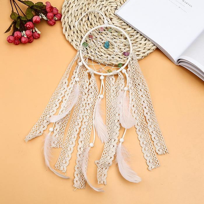 Wholesale Dream Catcher Metal Home Decoration Girl Heart JDC-DC-ML009