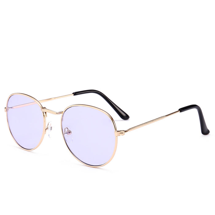 Wholesale Ocean Sheet Sunglasses Vintage Metal JDC-SG-FuL008