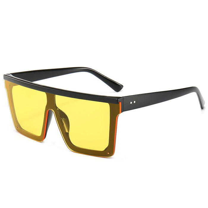 Wholesale PC Lens Large Square Sunglasses JDC-SG-XiY007