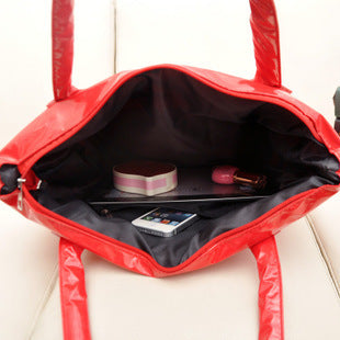 Wholesale Shoulder Bag Cotton Large Capacity Down Sponge Bag JDC-SD-Danze003