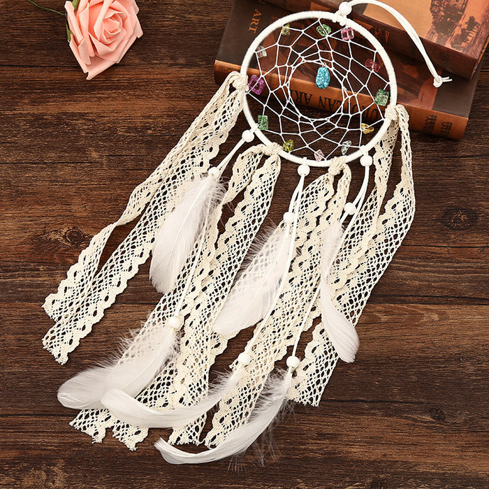 Wholesale Dream Catcher Metal Home Decoration Girl Heart JDC-DC-ML009