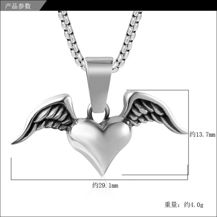 Wholesale Fashion Vintage Necklace Titanium Steel Pendant JDC-CS-Shenj003