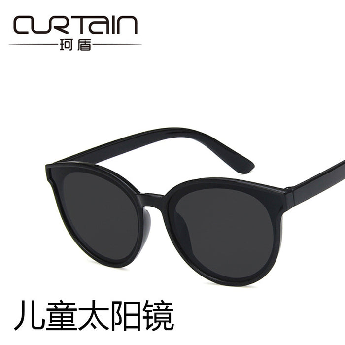 Jewelry WholesaleWholesale children's UV protection round frame sunglasses JDC-SG-KD131 Sun Glasses 珂盾 %variant_option1% %variant_option2% %variant_option3%  Factory Price JoyasDeChina Joyas De China