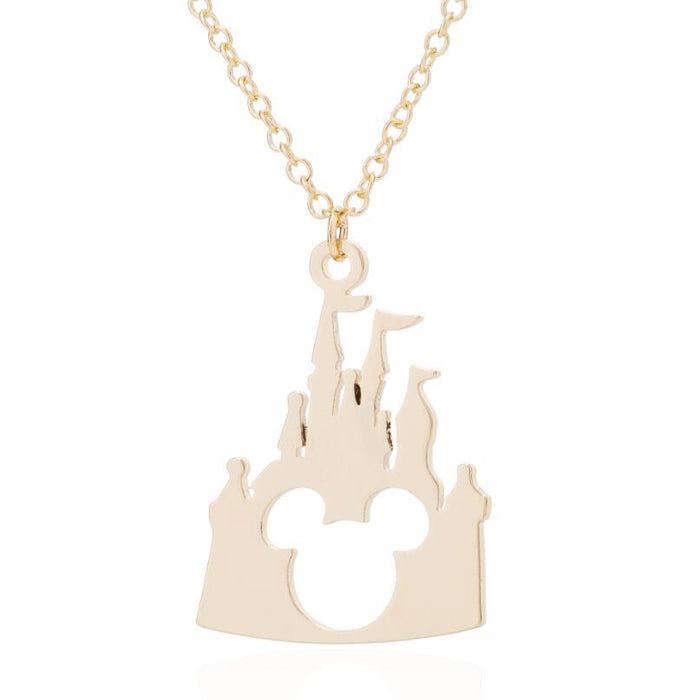 Jewelry WholesaleWholesale Cartoon Castle Stainless Steel Necklace (F) JDC-NE-SS006 Necklaces 双硕 %variant_option1% %variant_option2% %variant_option3%  Factory Price JoyasDeChina Joyas De China