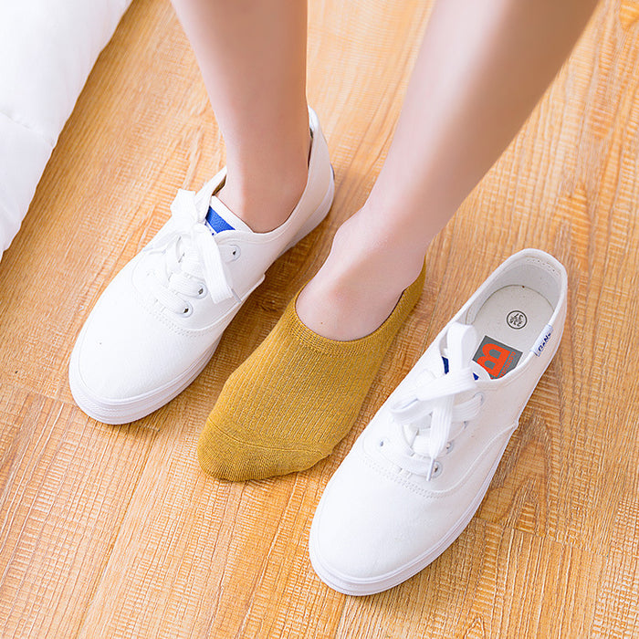 Jewelry WholesaleWholesale Cotton Invisible Socks Women's Silicone Non-Slip Socks JDC-SK-BuZL002 Sock 步之蓝 %variant_option1% %variant_option2% %variant_option3%  Factory Price JoyasDeChina Joyas De China