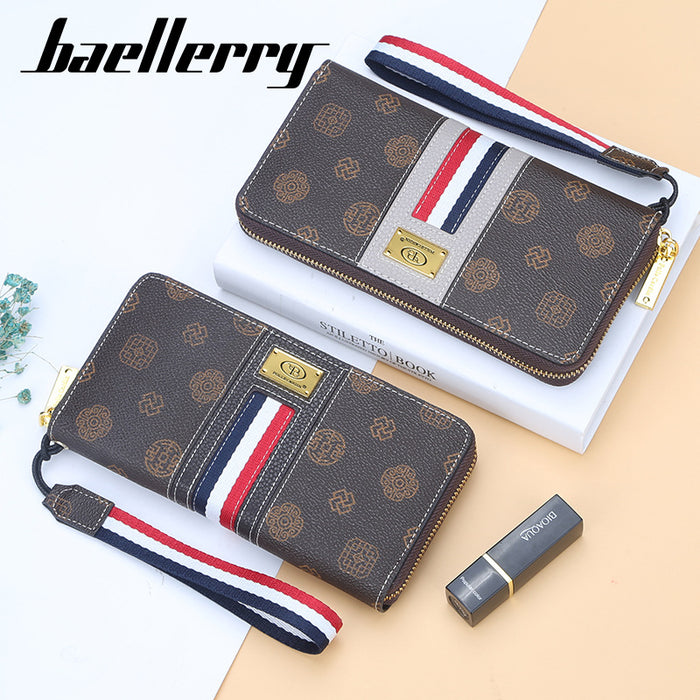 Wholesale ladies wallet large capacity medium and long clutch bag JDC-WT-Zhengxin007