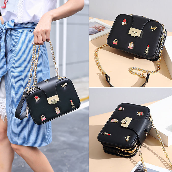 Wholesale PU Shoulder Bag JDC-SD-Siber001