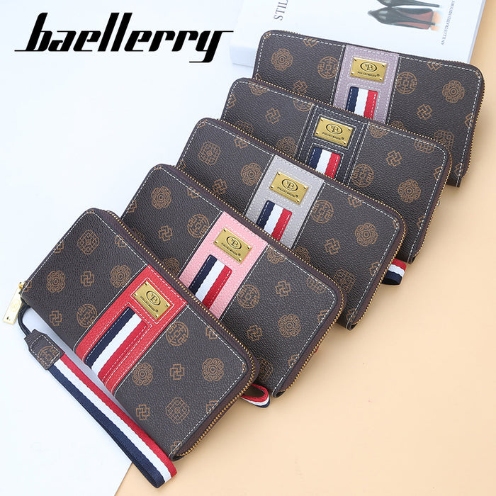 Wholesale ladies wallet large capacity medium and long clutch bag JDC-WT-Zhengxin007