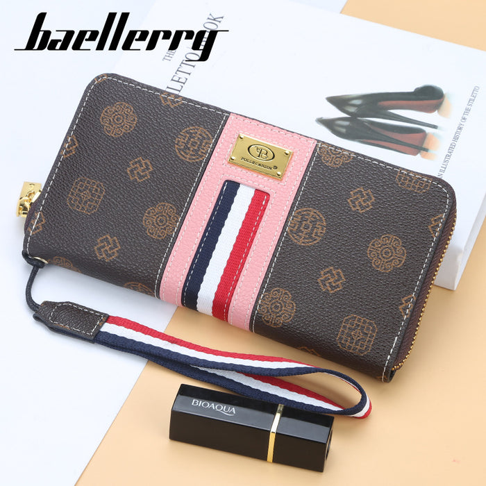 Wholesale ladies wallet large capacity medium and long clutch bag JDC-WT-Zhengxin007