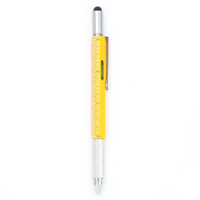 Wholesale Multifunctional Metal Level Screwdriver Scale Ballpoint Pen MOQ≥2 JDC-BP-GeShang005