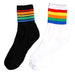 Jewelry WholesaleWholesale Cotton Towel Bottom Sweat Absorbent Breathable Rainbow Striped Stockings JDC-SK-ShuM004 Sock 舒棉 %variant_option1% %variant_option2% %variant_option3%  Factory Price JoyasDeChina Joyas De China