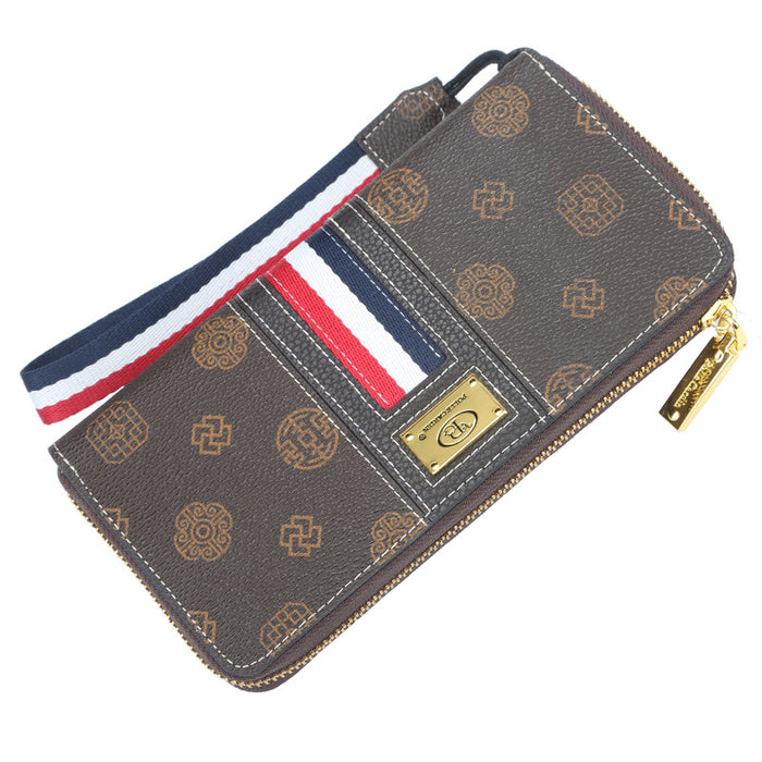 Wholesale ladies wallet large capacity medium and long clutch bag JDC-WT-Zhengxin007